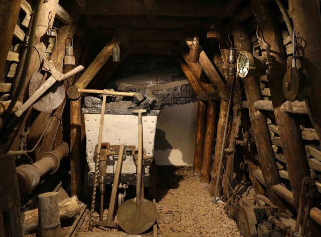 Ein historischer Stollen