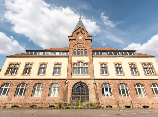 Das Verwaltungsgebäude der Grube Velsen